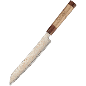Gozuki | Brødkniv 220 mm | Japansk kokkekniv | Damaskus37