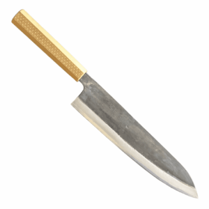 Tokaji | Gyuto 240mm | Shirogami 1 / White 1 & Iron clad & Wave skæfte | Japansk kokkekniv