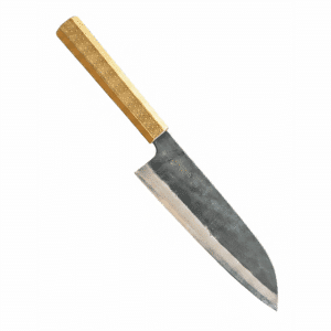 Tokaji | Santoku 180 mm | Shirogami 1 / White 1 & Iron clad & Wave skæfte | Japansk kokkekniv