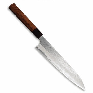 Nigara Hamono | Gyuto 210mm | VG-XEOS | Tsuchime / Suminagashi